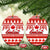 Canada Christmas Ceramic Ornament Maple Leaf Unique Style - Wonder Print Shop