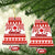 Canada Christmas Ceramic Ornament Maple Leaf Unique Style - Wonder Print Shop
