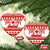 Canada Christmas Ceramic Ornament Maple Leaf Unique Style - Wonder Print Shop