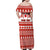 Custom Canada Christmas Family Matching Off Shoulder Maxi Dress and Hawaiian Shirt Maple Leaf Unique Style - Wonder Print Shop