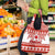 Custom Canada Christmas Grocery Bag Maple Leaf Unique Style