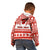 Custom Canada Christmas Kid Hoodie Maple Leaf Unique Style - Wonder Print Shop