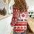 Custom Canada Christmas Women Casual Shirt Maple Leaf Unique Style - Wonder Print Shop