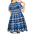 Custom Iceland Christmas Kid Short Sleeve Dress Yule Cat With Xmas Tree - Wonder Print Shop
