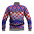 Custom Croatia Christmas Baseball Jacket Sretan Bozic Croatian Embroidery Patterns - Wonder Print Shop