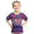 Custom Croatia Christmas Kid T Shirt Sretan Bozic Croatian Embroidery Patterns - Wonder Print Shop
