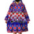 Custom Croatia Christmas Wearable Blanket Hoodie Sretan Bozic Croatian Embroidery Patterns - Wonder Print Shop