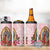 Virgen de Guadalupe 4 in 1 Can Cooler Tumbler Rose Flower Mexican Aztec Pattern - Wonder Print Shop