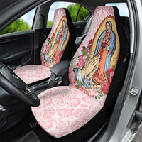 Virgen de Guadalupe Car Seat Cover Rose Flower Mexican Aztec Pattern - Wonder Print Shop