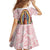 Virgen de Guadalupe Family Matching Summer Maxi Dress and Hawaiian Shirt Rose Flower Mexican Aztec Pattern - Wonder Print Shop