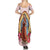 Virgen de Guadalupe Family Matching Summer Maxi Dress and Hawaiian Shirt Rose Flower Mexican Aztec Pattern - Wonder Print Shop