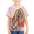 Virgen de Guadalupe Family Matching Summer Maxi Dress and Hawaiian Shirt Rose Flower Mexican Aztec Pattern - Wonder Print Shop