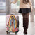 Virgen de Guadalupe Luggage Cover Rose Flower Mexican Aztec Pattern - Wonder Print Shop