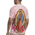 Virgen de Guadalupe Rugby Jersey Rose Flower Mexican Aztec Pattern - Wonder Print Shop