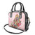 Virgen de Guadalupe Shoulder Handbag Rose Flower Mexican Aztec Pattern
