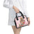 Virgen de Guadalupe Shoulder Handbag Rose Flower Mexican Aztec Pattern