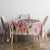 Virgen de Guadalupe Tablecloth Rose Flower Mexican Aztec Pattern - Wonder Print Shop