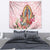 Virgen de Guadalupe Tapestry Rose Flower Mexican Aztec Pattern - Wonder Print Shop