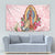 Virgen de Guadalupe Tapestry Rose Flower Mexican Aztec Pattern - Wonder Print Shop