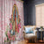 Virgen de Guadalupe Window Curtain Rose Flower Mexican Aztec Pattern - Wonder Print Shop