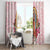 Virgen de Guadalupe Window Curtain Rose Flower Mexican Aztec Pattern - Wonder Print Shop