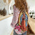 Virgen de Guadalupe Women Casual Shirt Rose Flower Mexican Aztec Pattern - Wonder Print Shop