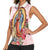 Virgen de Guadalupe Women Sleeveless Polo Shirt Rose Flower Mexican Aztec Pattern - Wonder Print Shop