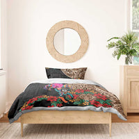 Las Posadas Bedding Set Pinata With Mexican Aztec Circle - Wonder Print Shop