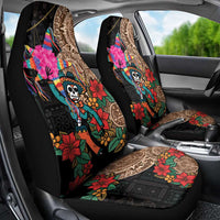 Las Posadas Car Seat Cover Pinata With Mexican Aztec Circle - Wonder Print Shop