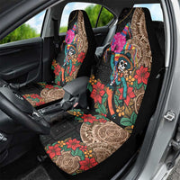 Las Posadas Car Seat Cover Pinata With Mexican Aztec Circle - Wonder Print Shop