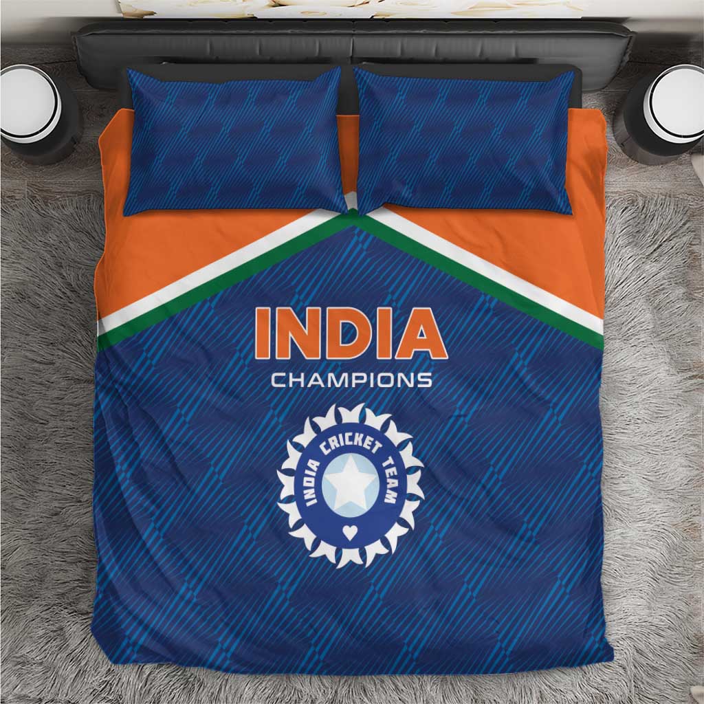 India Cricket Bedding Set The Men In Blue Champions - Wonder Print Shop