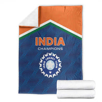 India Cricket Blanket The Men In Blue Champions