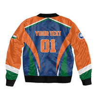 Custom India Cricket Bomber Jacket The Men In Blue Champions - Wonder Print Shop