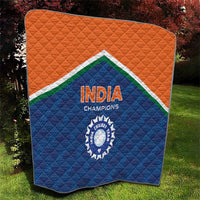 India Cricket Quilt The Men In Blue Champions - Wonder Print Shop