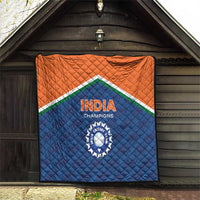 India Cricket Quilt The Men In Blue Champions - Wonder Print Shop