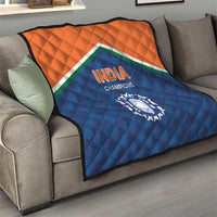 India Cricket Quilt The Men In Blue Champions - Wonder Print Shop