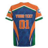 Custom India Cricket Rugby Jersey The Men In Blue Champions - Wonder Print Shop