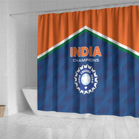 India Cricket Shower Curtain The Men In Blue Champions