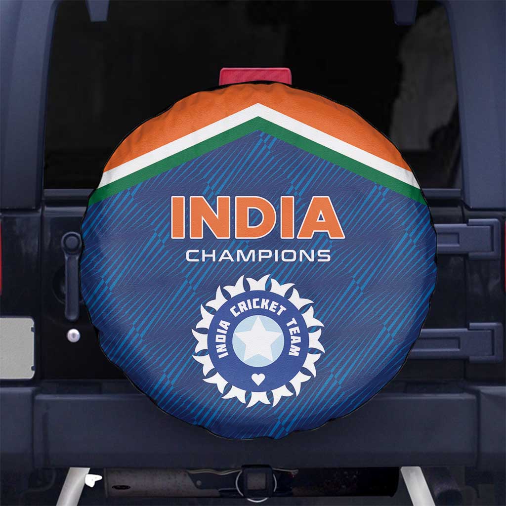 India Cricket Spare Tire Cover The Men In Blue Champions - Wonder Print Shop