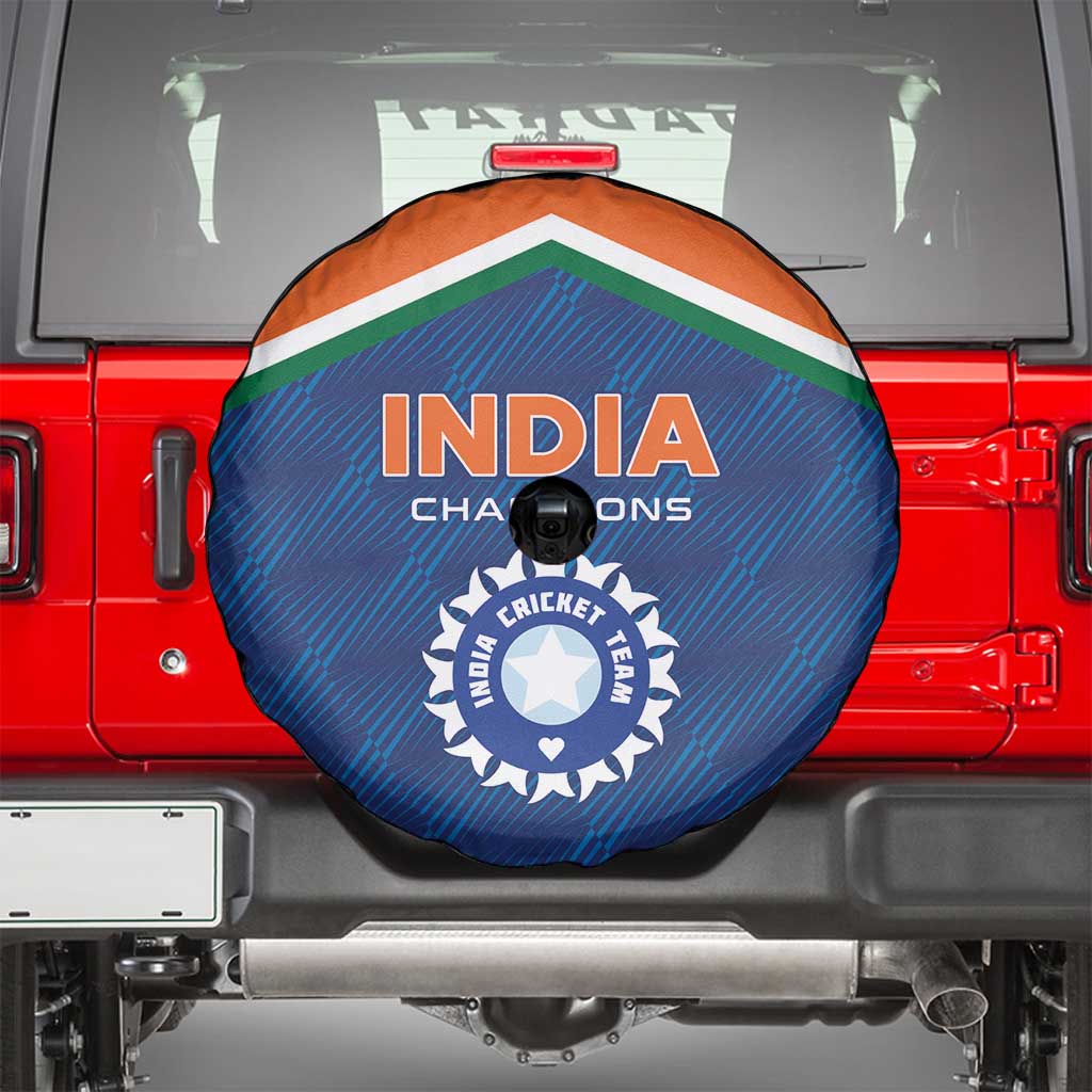 India Cricket Spare Tire Cover The Men In Blue Champions - Wonder Print Shop