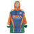 Custom India Cricket Wearable Blanket Hoodie The Men In Blue Champions - Wonder Print Shop