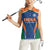 Custom India Cricket Women Sleeveless Polo Shirt The Men In Blue Champions - Wonder Print Shop
