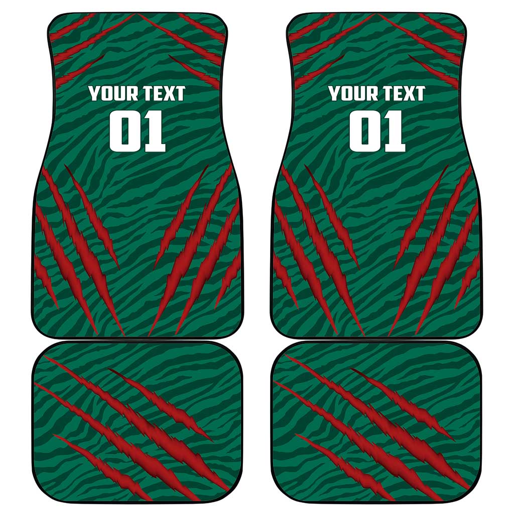 Bangladesh Cricket Car Mats The Tigers Go Champions - Wonder Print Shop