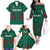 Custom Bangladesh Cricket Family Matching Off The Shoulder Long Sleeve Dress and Hawaiian Shirt The Tigers Go Champions - Wonder Print Shop