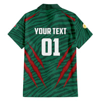 Custom Bangladesh Cricket Hawaiian Shirt The Tigers Go Champions - Wonder Print Shop