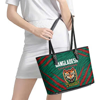 Bangladesh Cricket Leather Tote Bag The Tigers Go Champions - Wonder Print Shop