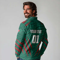 Custom Bangladesh Cricket Long Sleeve Polo Shirt The Tigers Go Champions - Wonder Print Shop