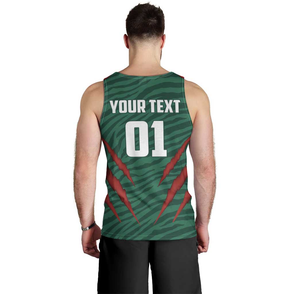 Custom Bangladesh Cricket Men Tank Top The Tigers Go Champions - Wonder Print Shop