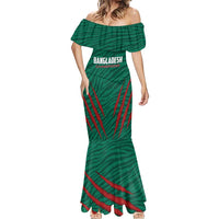Custom Bangladesh Cricket Mermaid Dress The Tigers Go Champions - Wonder Print Shop