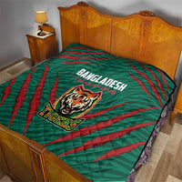 Bangladesh Cricket Quilt The Tigers Go Champions - Wonder Print Shop